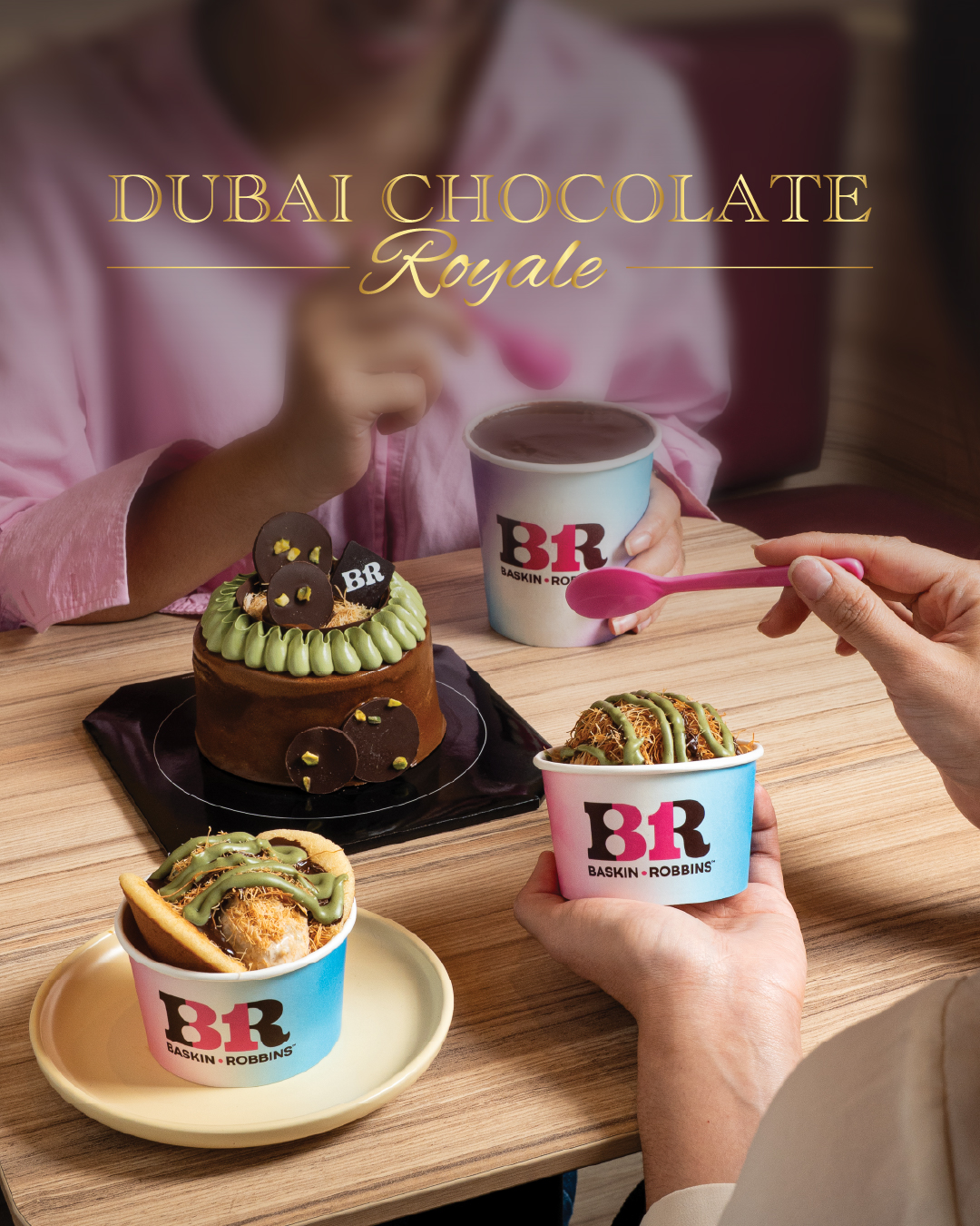 Baskin Robbins: Dubai Chocolate Royale